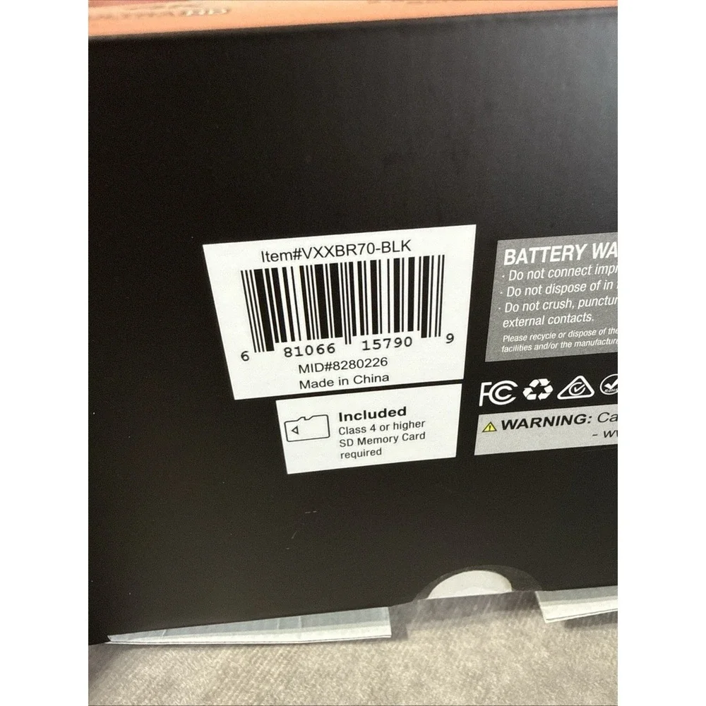 Vivitar - 4K (2160) Video Hybrid Optical Zoom Bridge Camera with Lens - Black